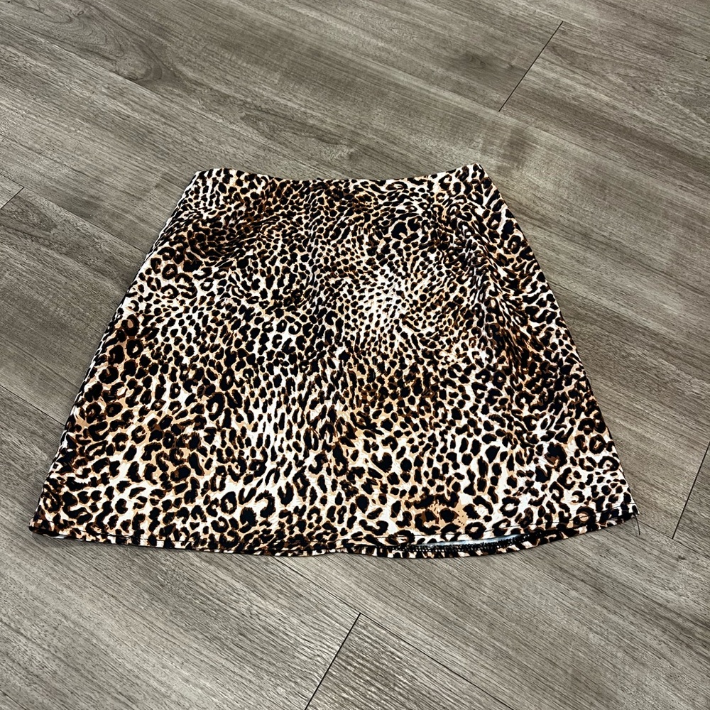 Princess Polly Brown and Black Mini Skirt
